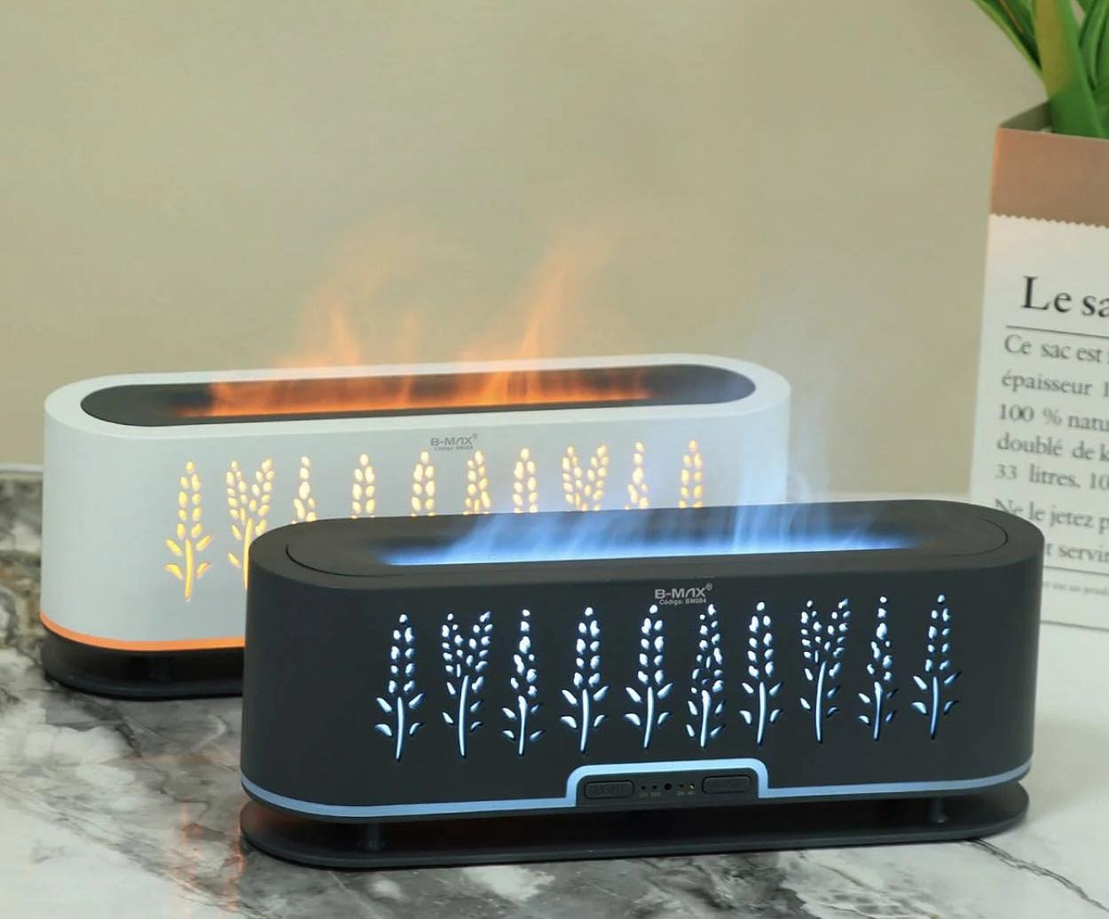 Difusor / Humidificador de aire con efecto llama